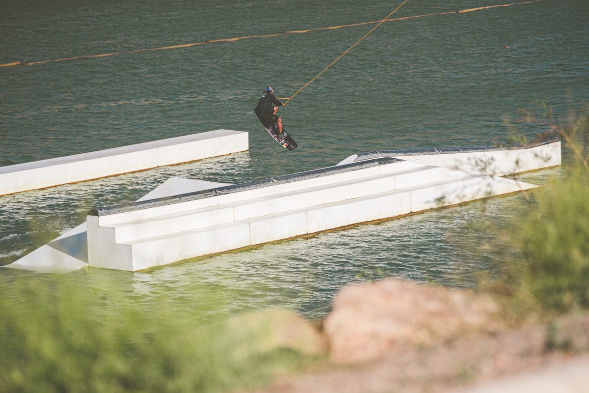 Primer wakeboard en Lunar Almería
